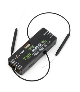 FrSky TW SR8 - Ricevente Dual 2.4GHz - 16CH/24CH SBUS - 8CH PWM