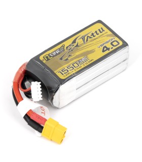 4S-1550mAh-130C - Tattu R-Line V4.0 Lipo Battery Pack - 14.8V - XT60