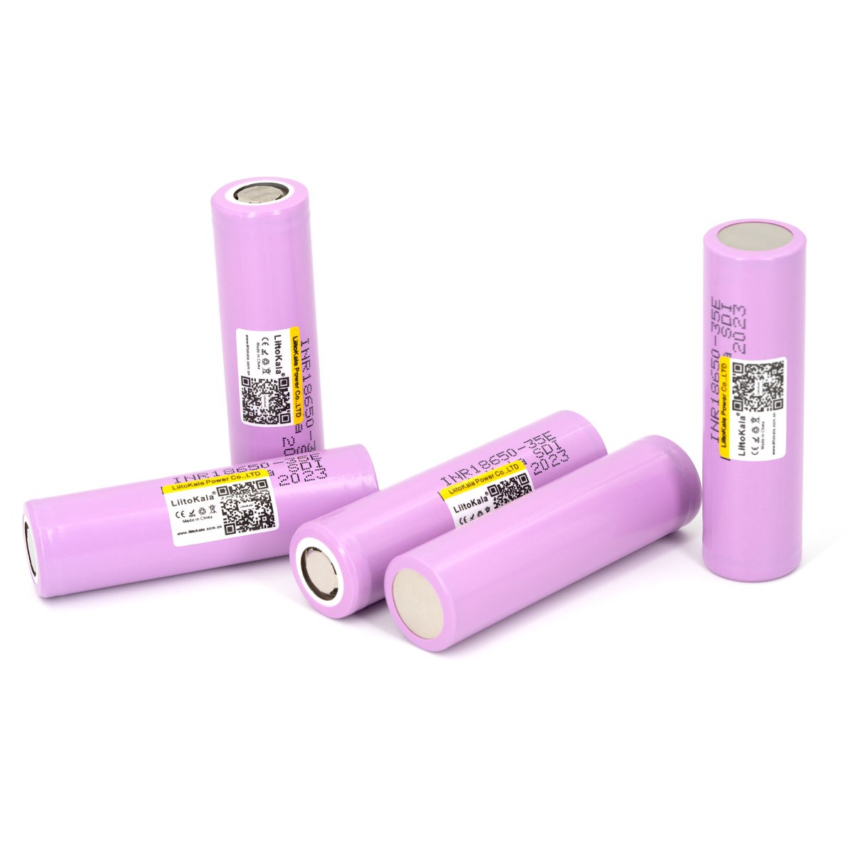 4 pezzi Liitokala 18650 25R 2500mAh batteria al litio 20A batteria a sigaretta  elettronica a scarica continua per scatola - AliExpress